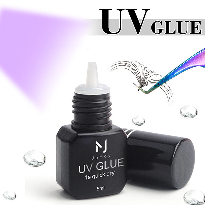 Thumbnail: JOMAY Lash Glue UV Lash Glue 5ml Eyelash Extension Adhesive Long Lasting Fast Dr