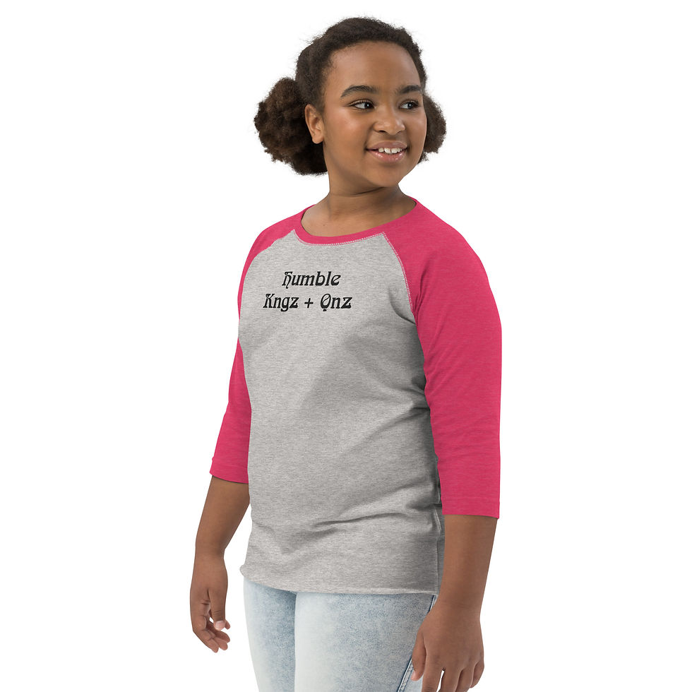 Youth baseball shirt