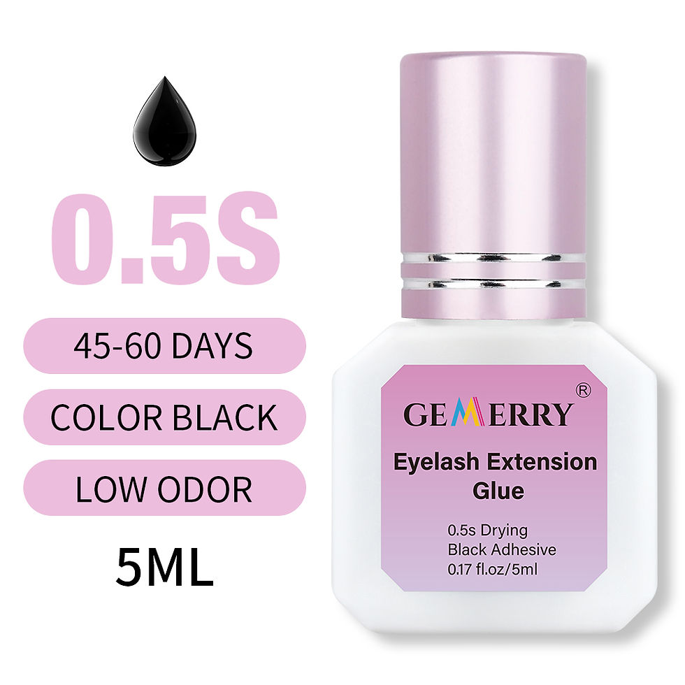 Thumbnail: 5g Gemerry Lash Glue 0.5s Fast Dry Strong Adhesive For Eyelash Extension 3-6 Mon