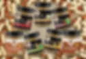 different varieties of organic peanut butter