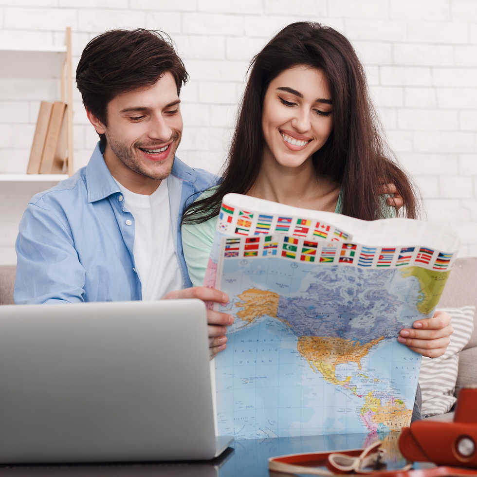 Casais Brasileiros Vivendo no Exterior: Desafios e Estratégias de Adaptação.