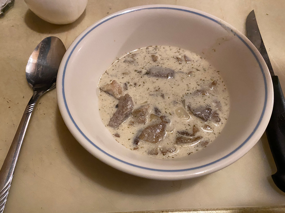 Sour Cream Honey Mushroom