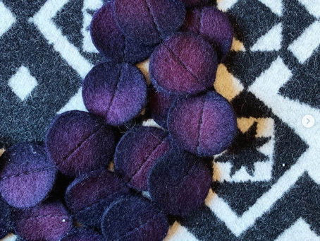 Stuff I Made: Felted Circle Scarf