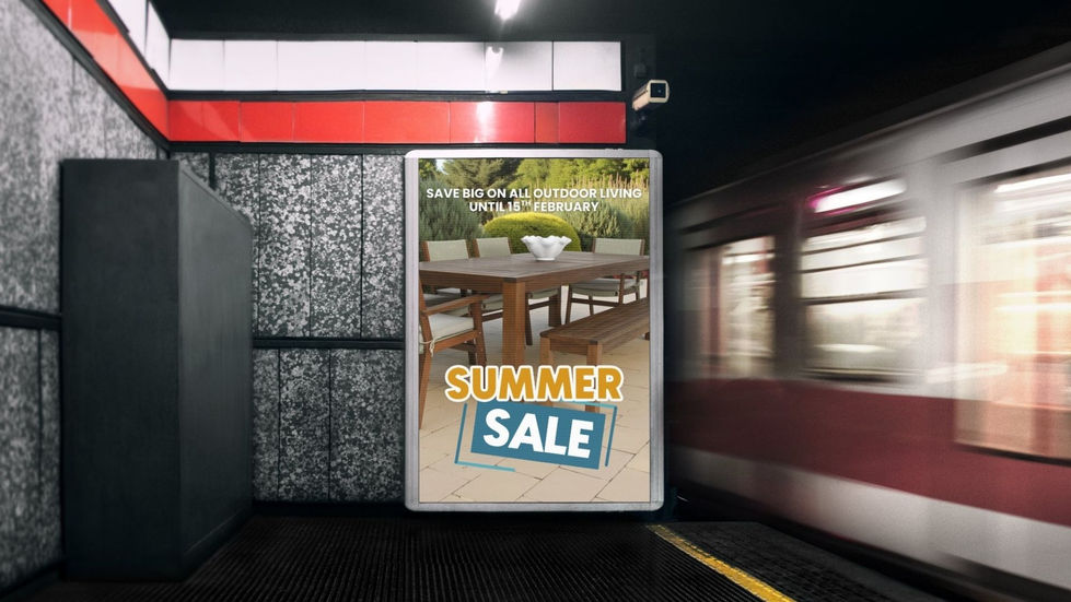 Outdoor Living Direct - Digital Screen Banner
