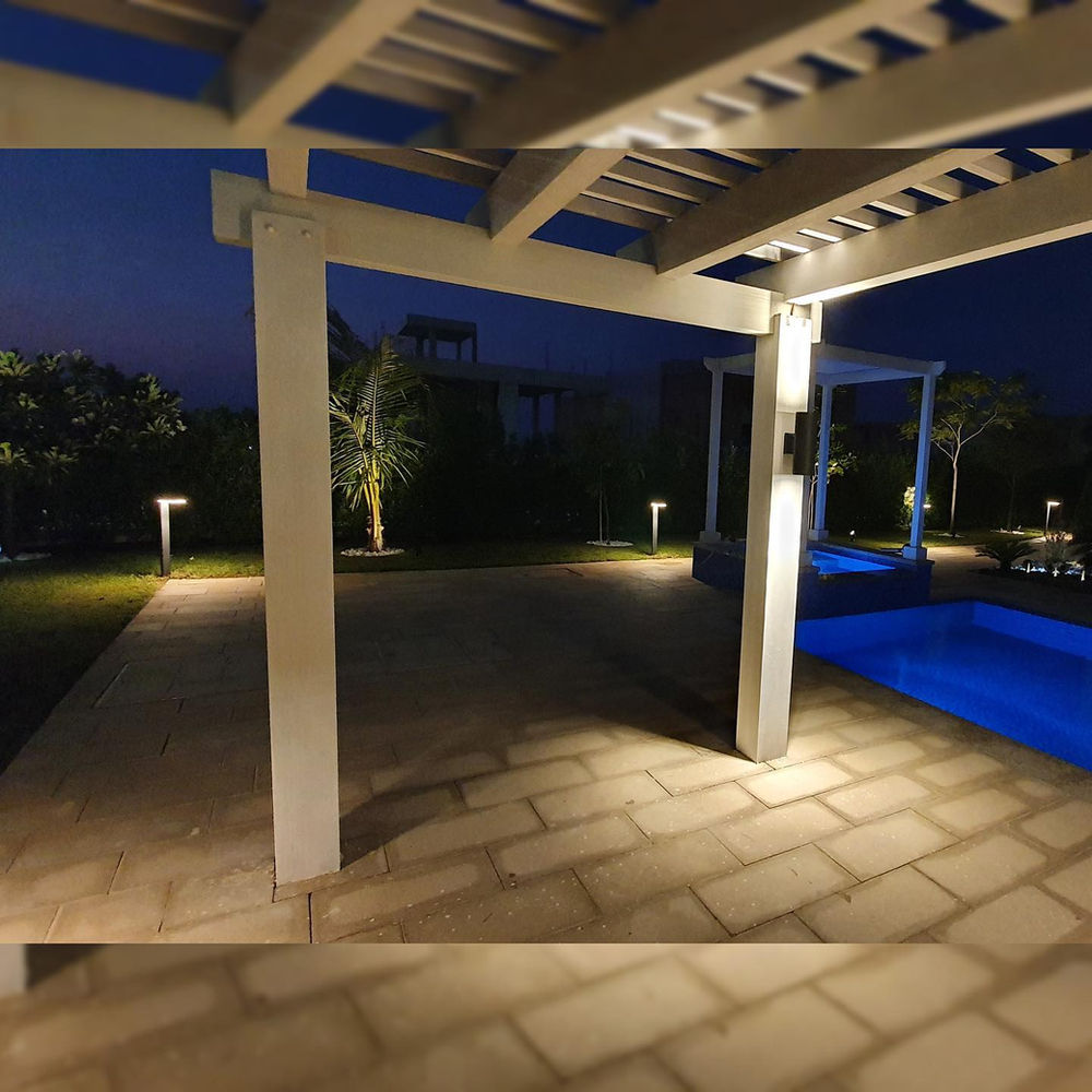 Wiring System and Lights for the Garden