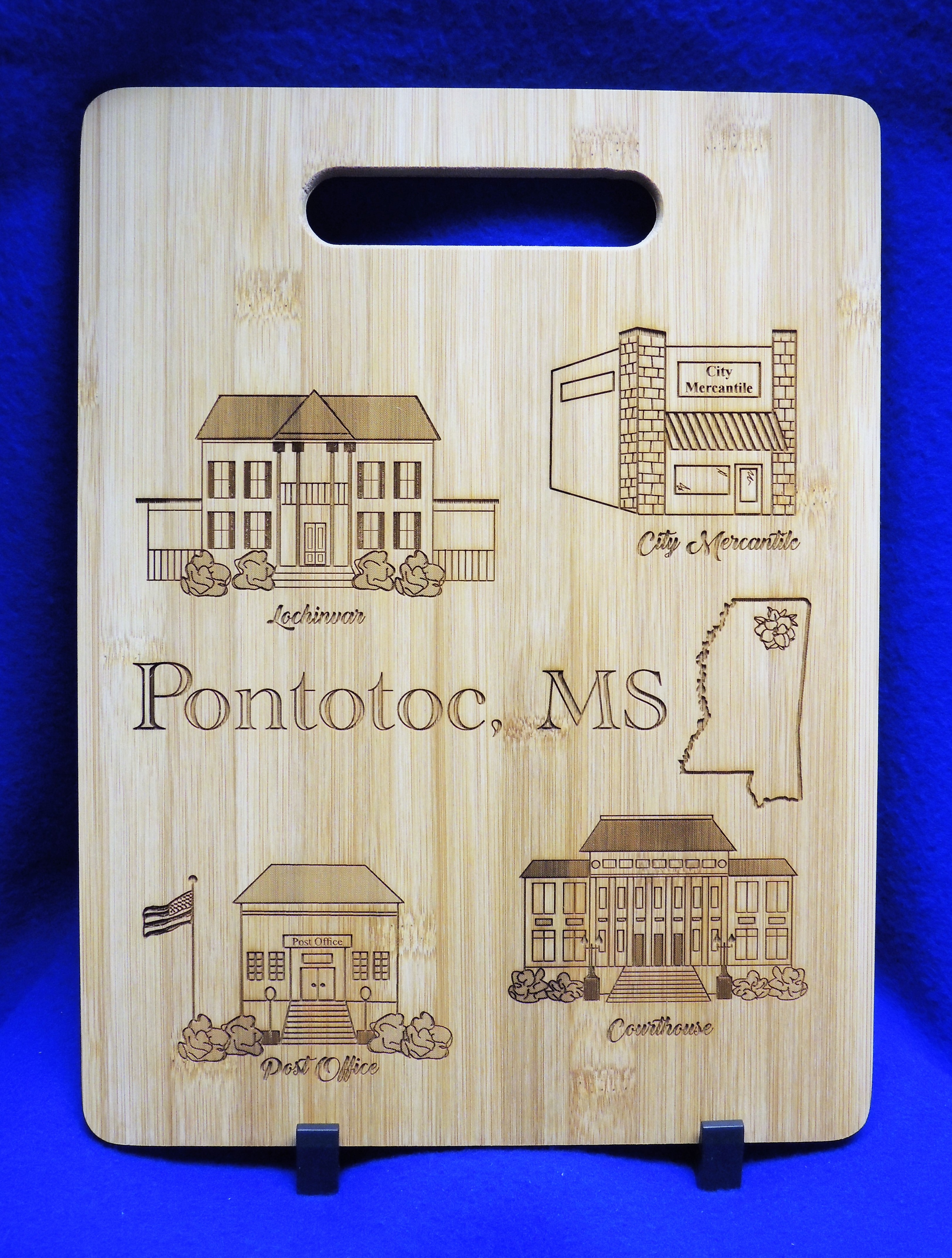 Pontotoc, MS cutting board