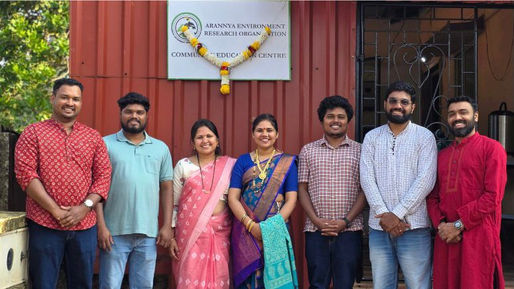 Inauguration of the Community Education Center at Shri Mahamaya Vachanalya Mayem