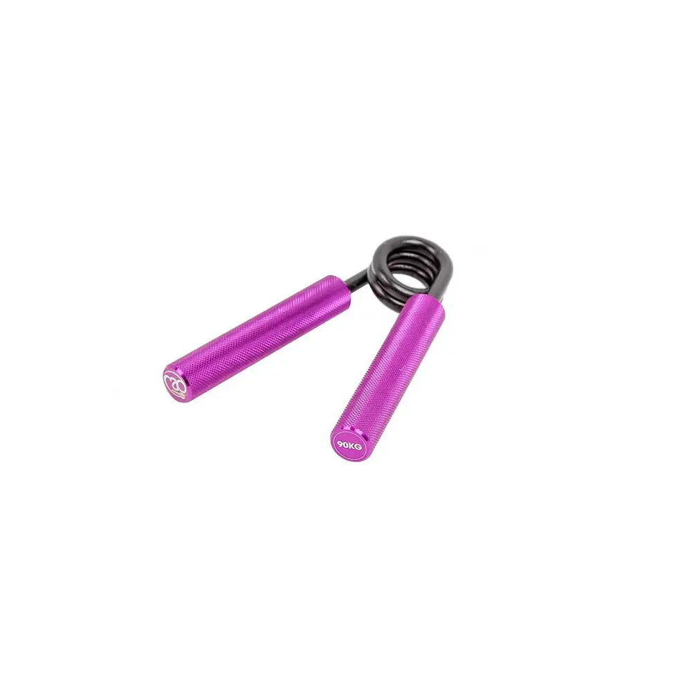 Thumbnail: Hand Grip Pro Power Aluminium Exerciser – Strong – Purple – 14cm x 10.5cm