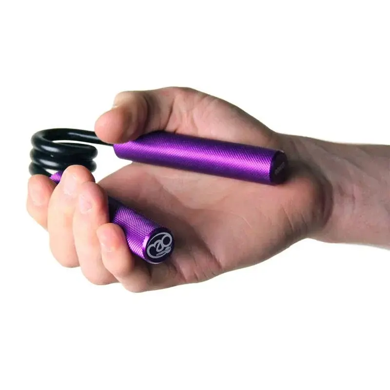 Thumbnail: Hand Grip Pro Power Aluminium Exerciser – Strong – Purple – 14cm x 10.5cm