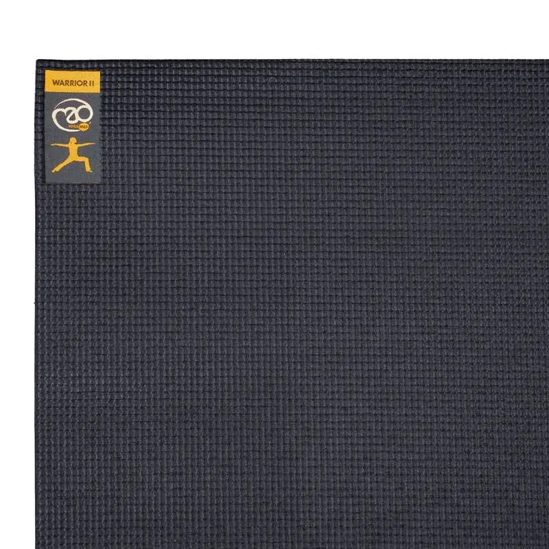 Thumbnail: Fitness-Mad Warrior II Yoga Mat – 4mm Thickness – Graphite or Dark Blue