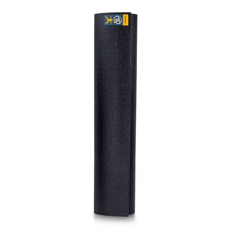 Thumbnail: Fitness-Mad Warrior II Yoga Mat – 4mm Thickness – Graphite or Dark Blue