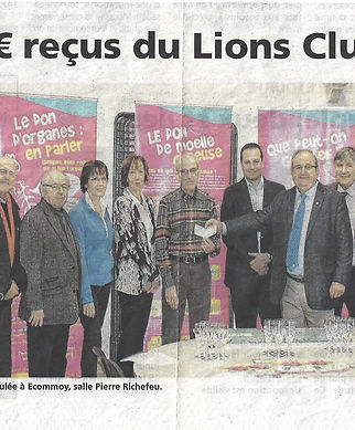 2020 notre soutien à l'association Don d'Organes