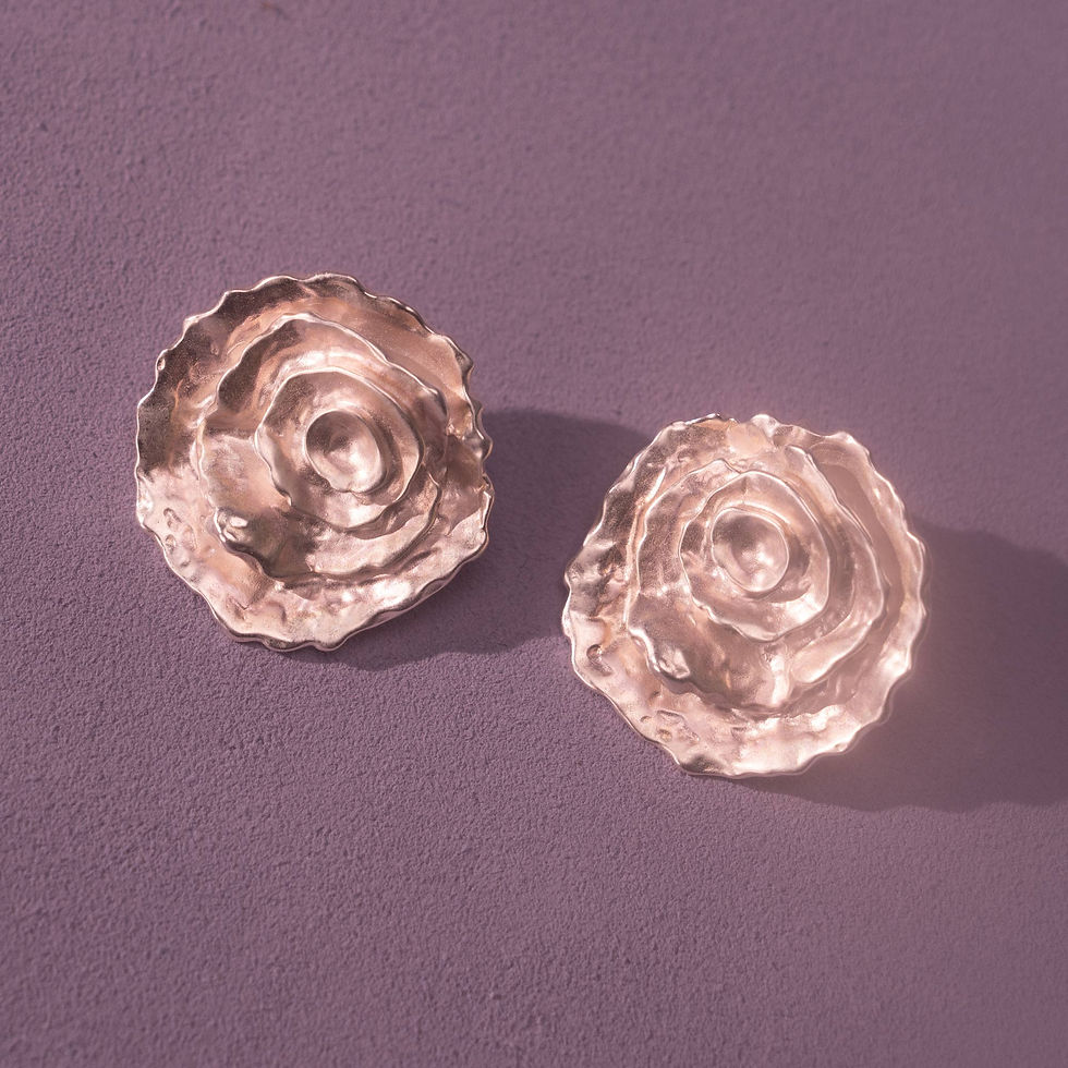 Thumbnail: Summernight Dream / Rose Earring