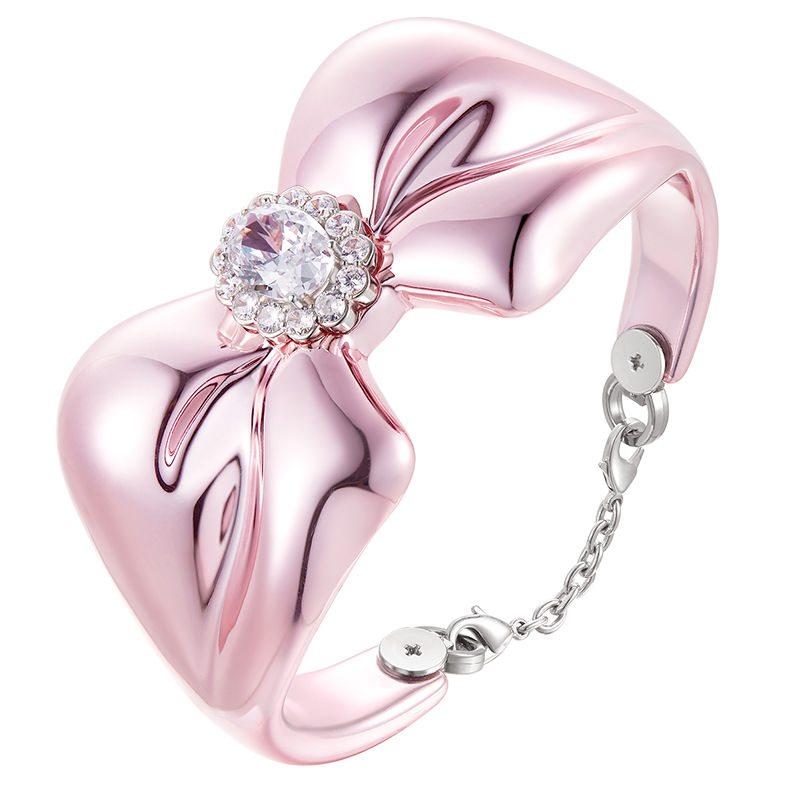 Capsule / Pink Ribbon Armband