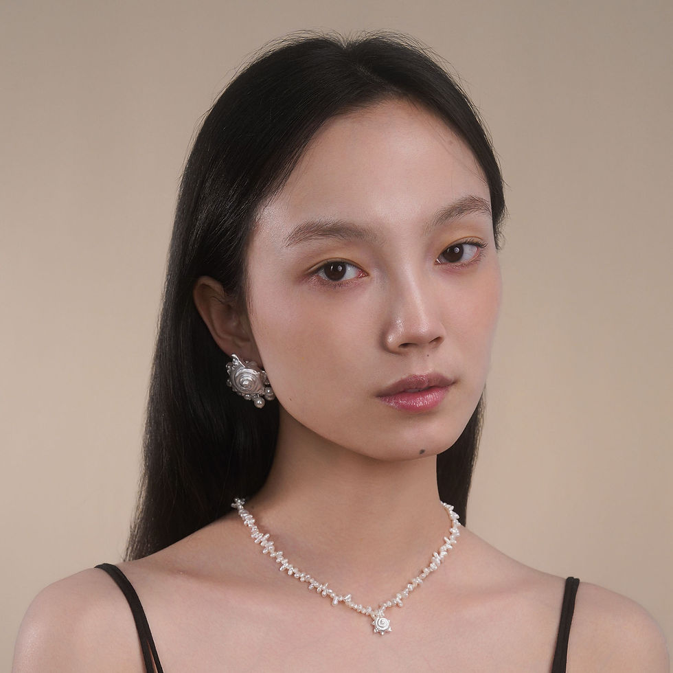 縮圖：Dayfly / Conch Horn Pearl Earring