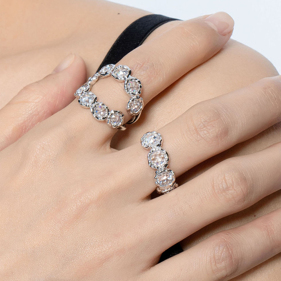 縮圖：Ballroom / Crystal Texture Ring