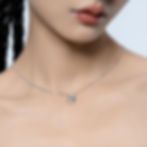 Thumbnail: Surreal / Cameo Puzzle Crystal Necklace