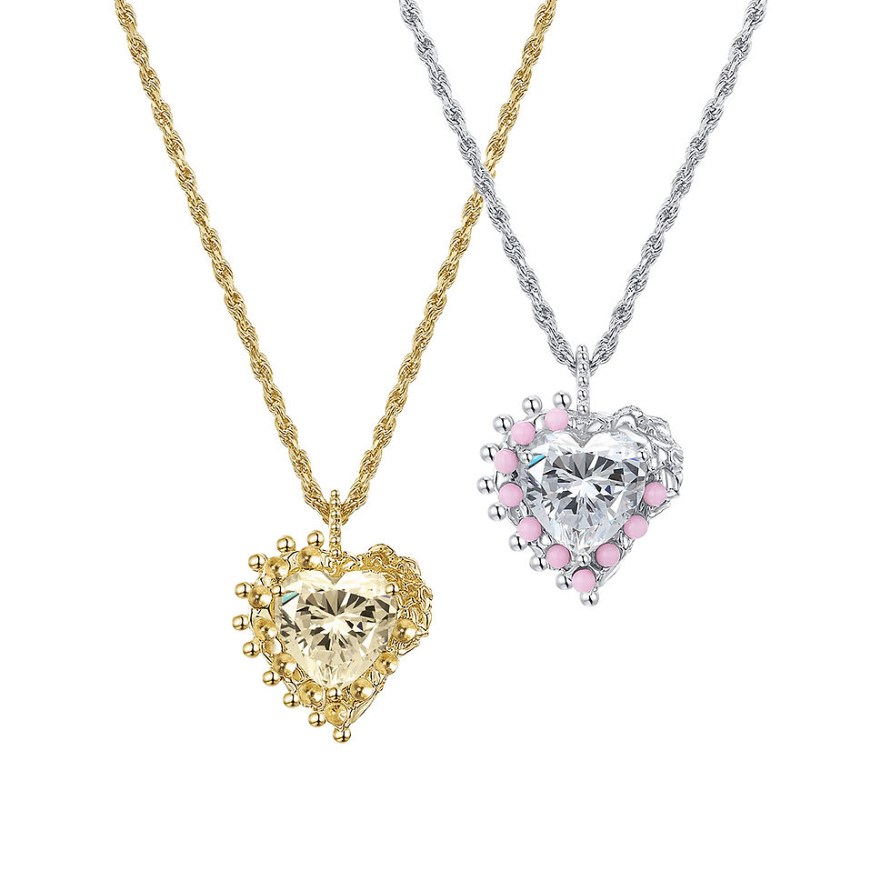 Surreal / Melted Love Necklace