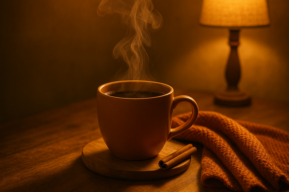 استخدام الإضاءة الصفراء في تصوير المشروبات الساخنة