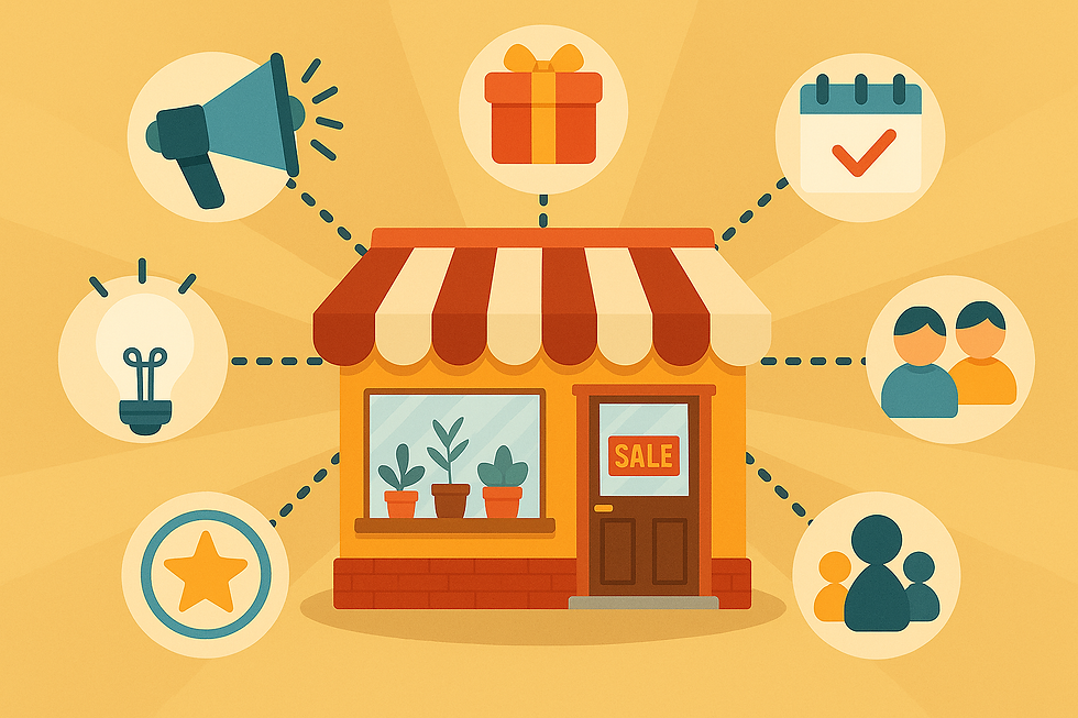 5 طرق مبتكرة لتحفيز الزبائن على القدوم إلى متجرك