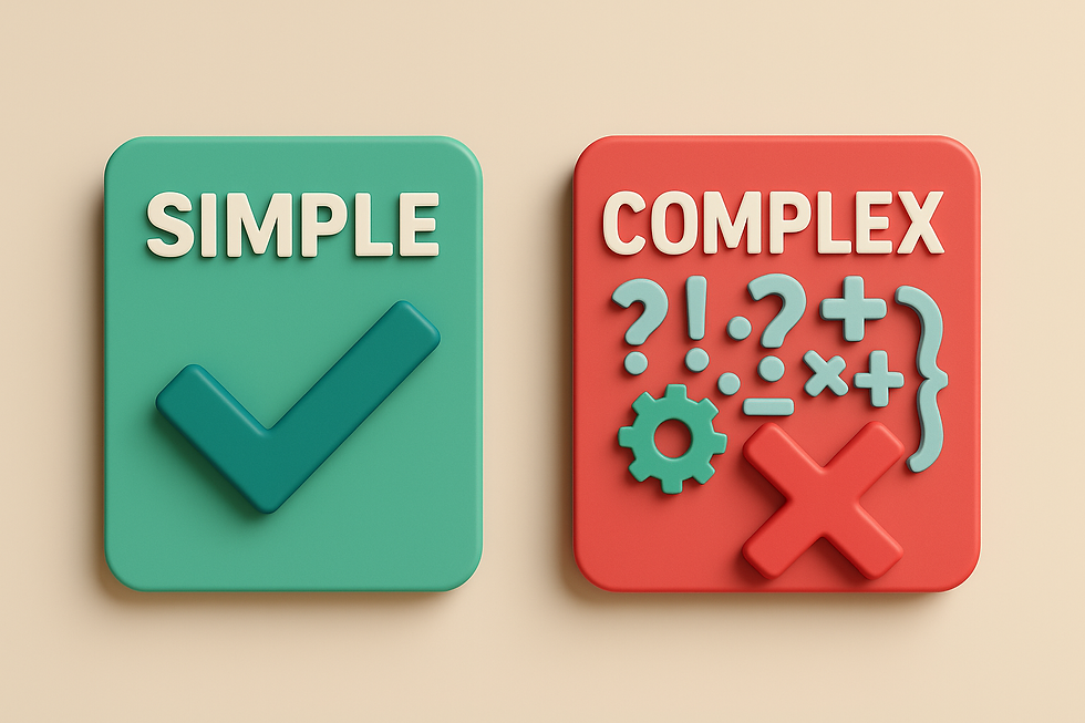 لماذا ينجح المحتوى البسيط أكثر من المعقد؟