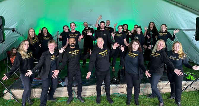 Singing in The City of London - West End Musical Choir