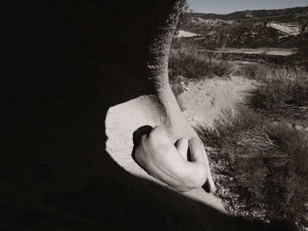 Nude, Desert Nudescape, male nude, male nude in art