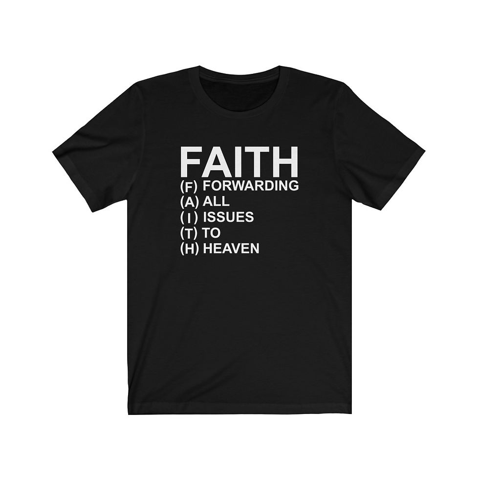 Thumbnail: Unisex Faith Tee