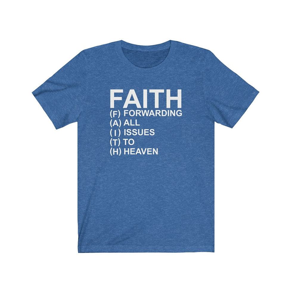 Thumbnail: Unisex Faith Tee