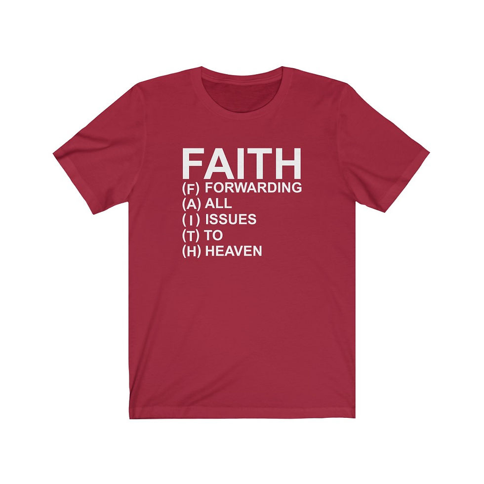 Thumbnail: Unisex Faith Tee