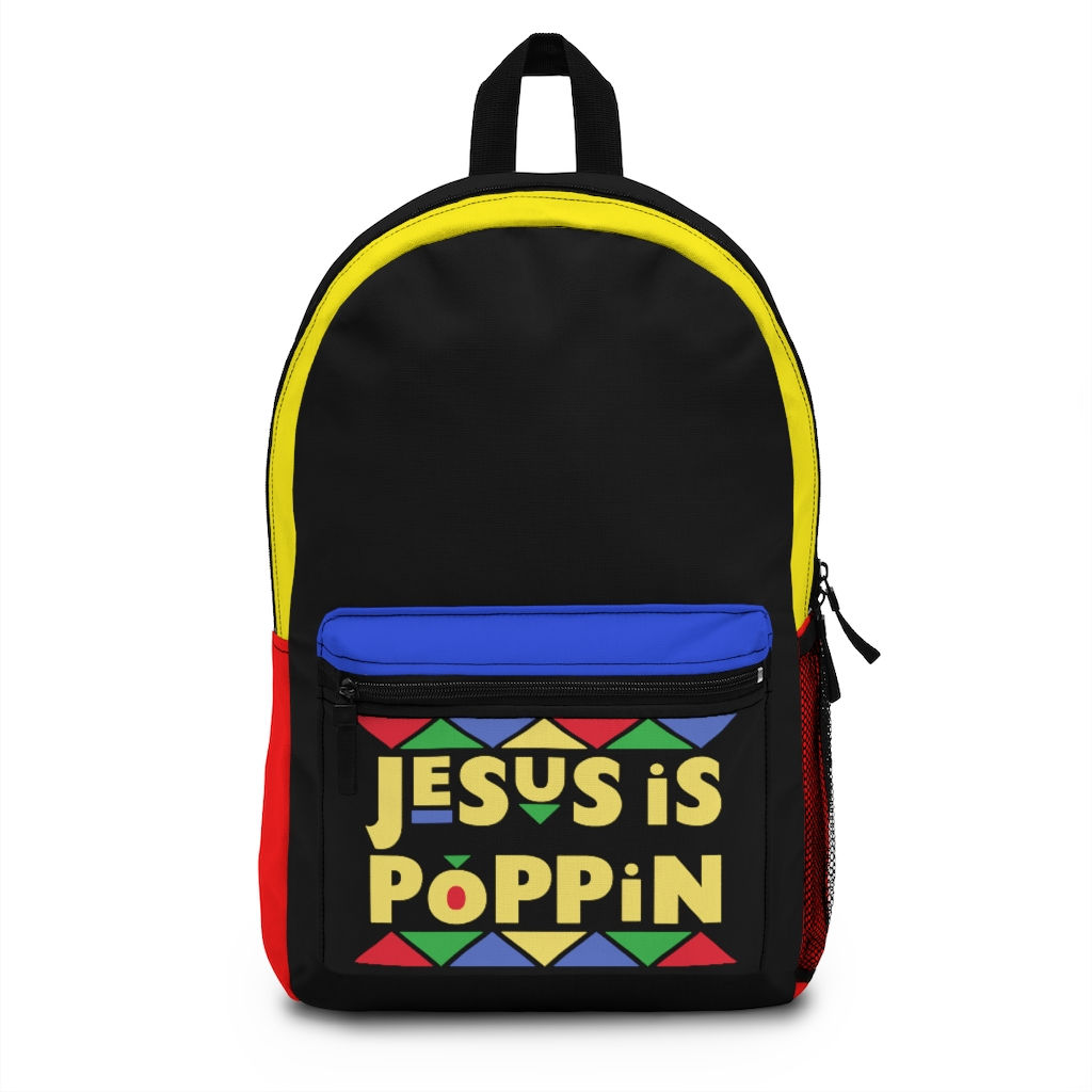 Jesus Is Poppin Backpack