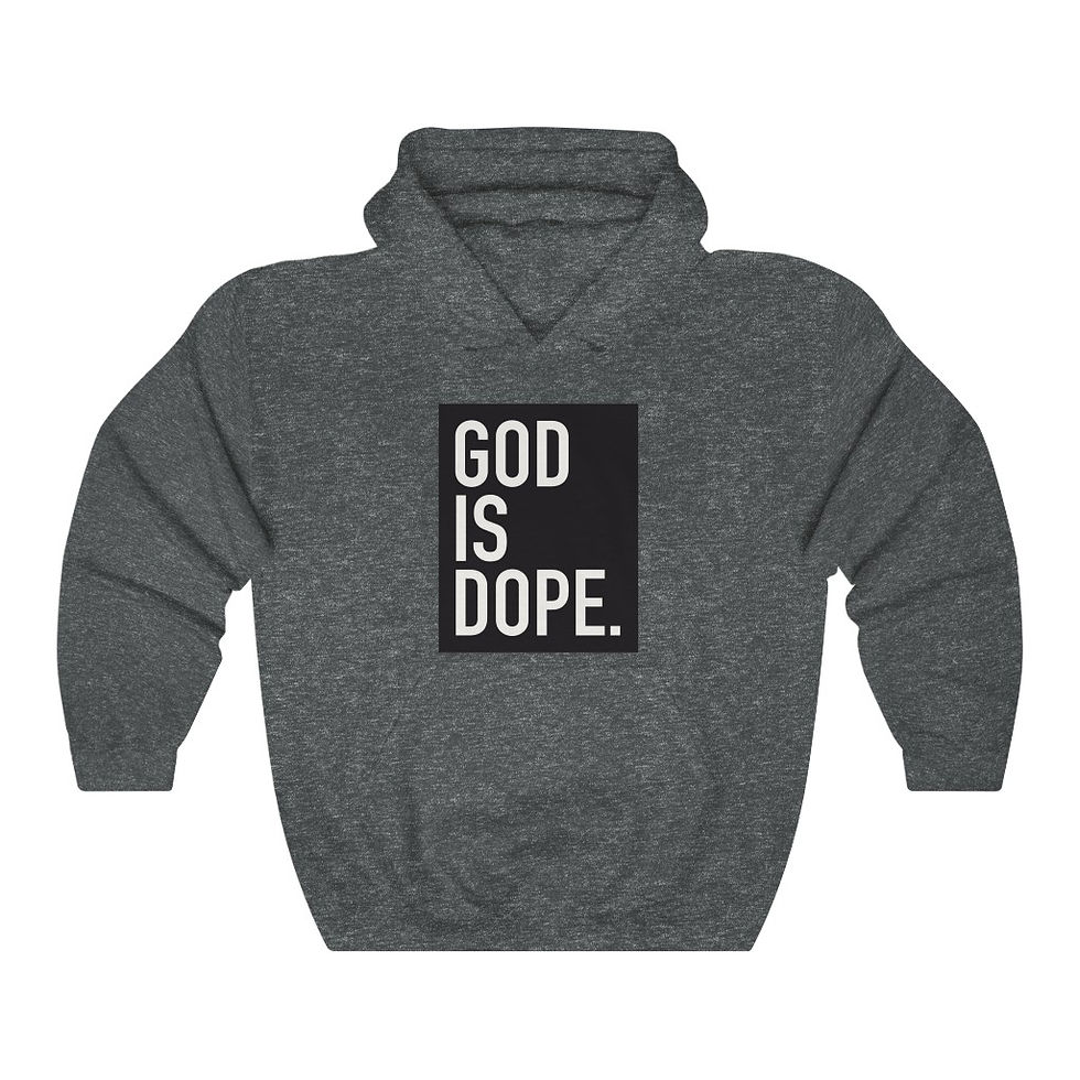 Thumbnail: Unisex God Is Dope Hoodie