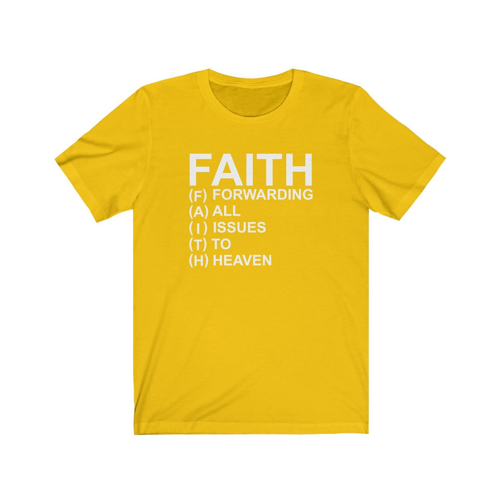 Thumbnail: Unisex Faith Tee