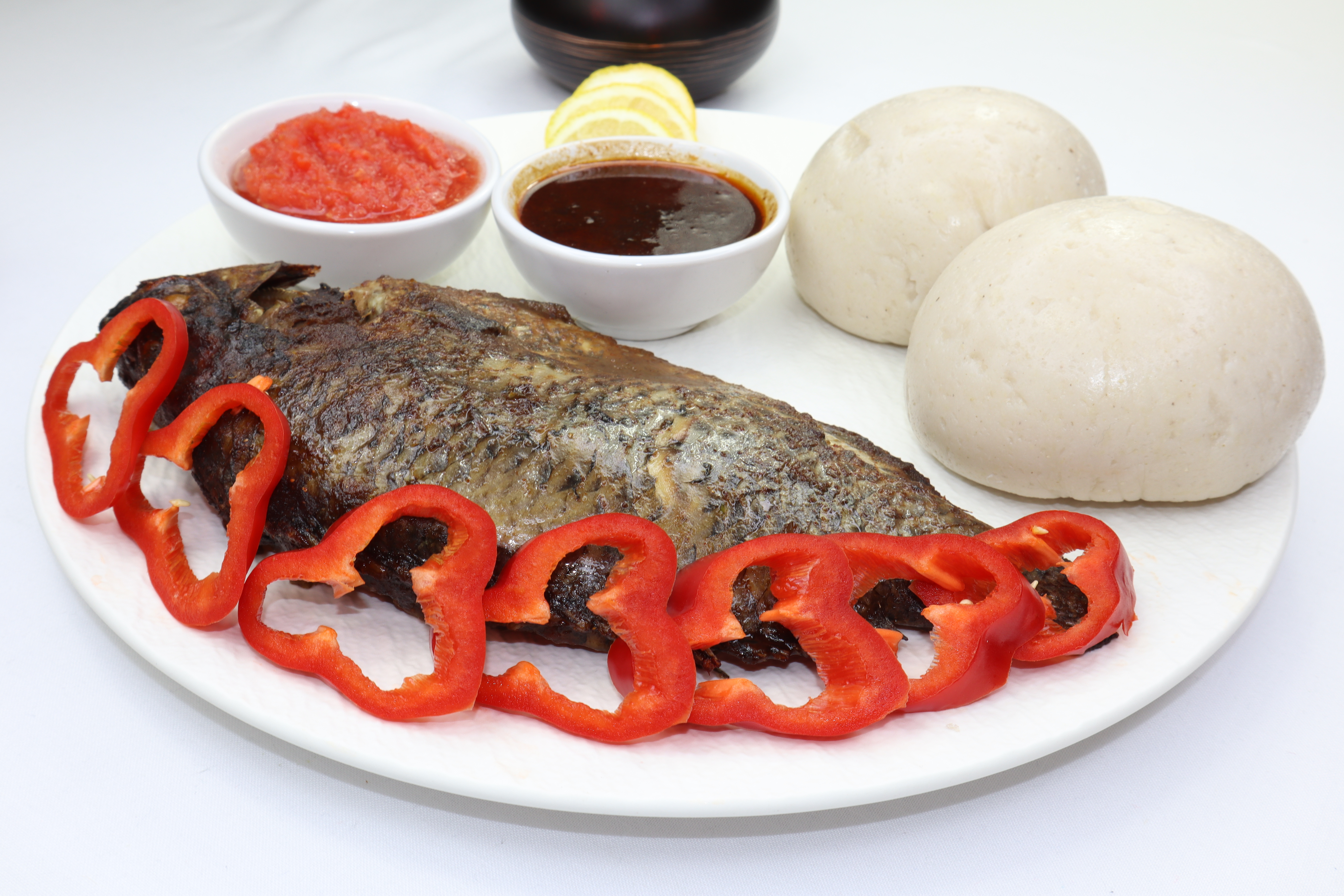 Arranged Food and Objects