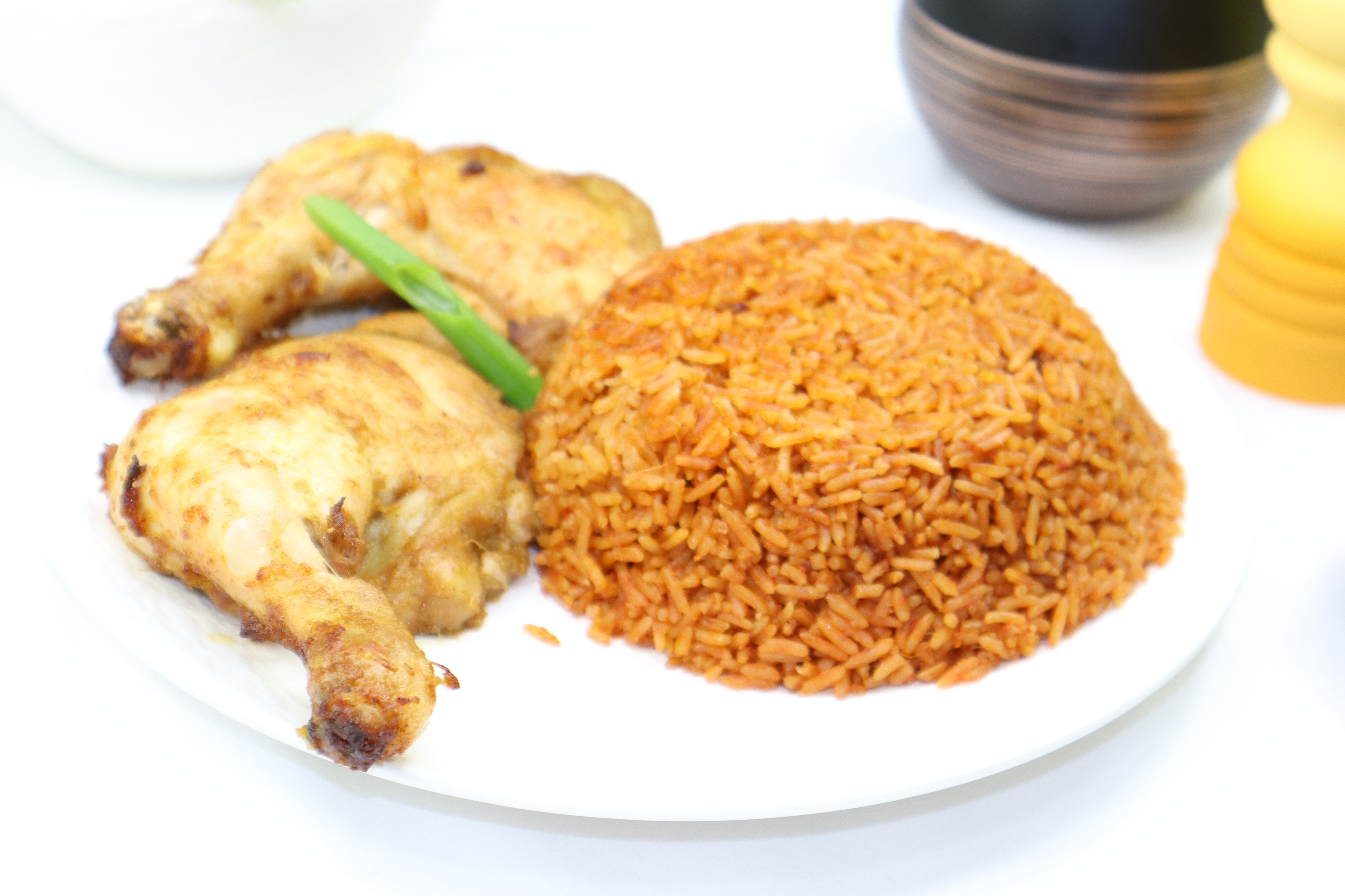 Arranged Food and Objects
