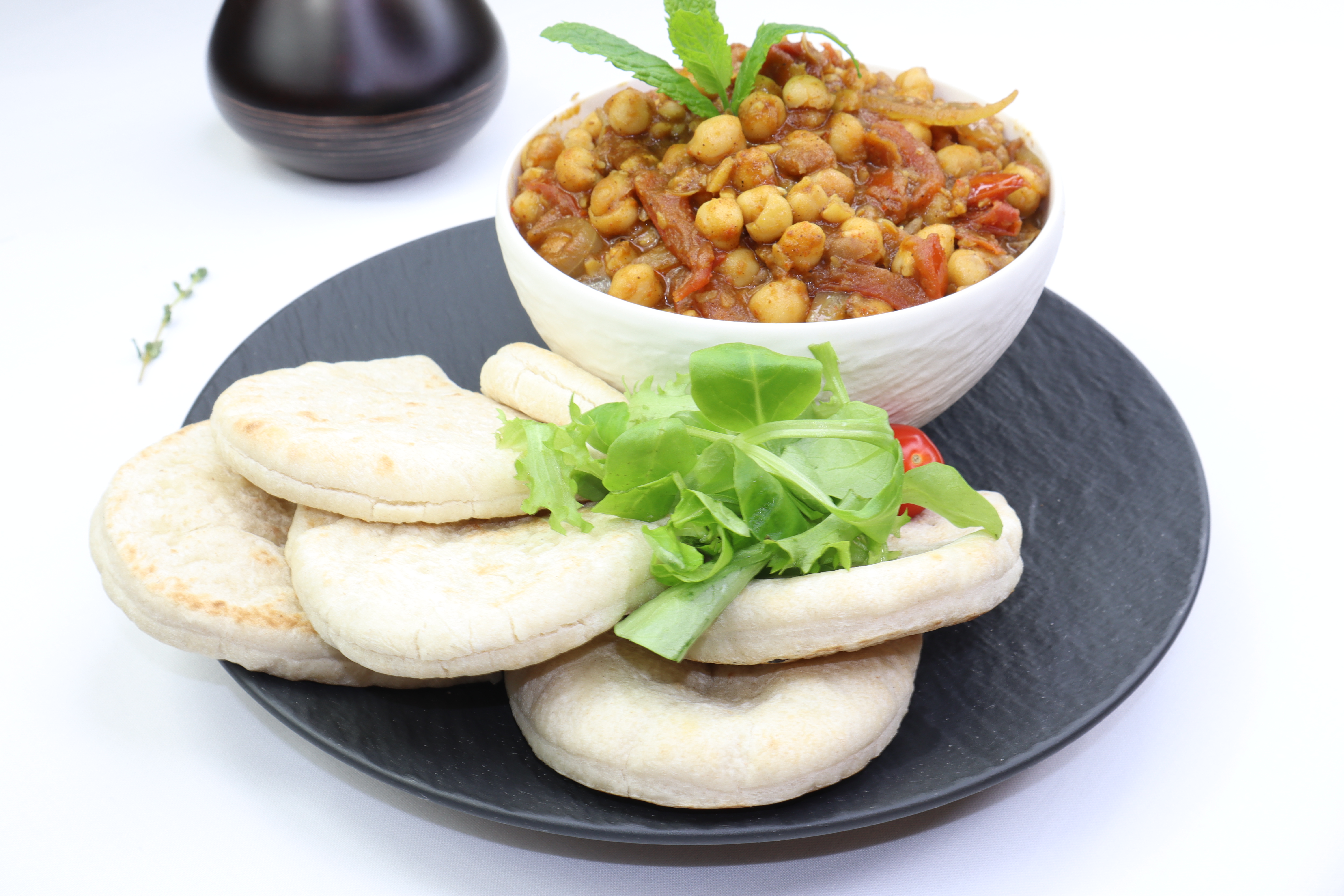 Arranged Food and Objects