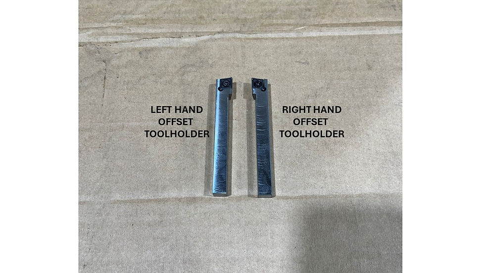 Thumbnail: 3/8" SHANK OFFSET TOOLHOLDER LEFT HAND