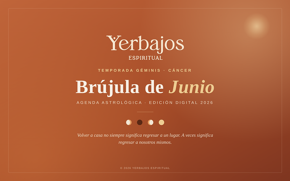 Brújula de Junio: Volver a casa no siempre significa regresar a un lugar. A veces significa regresar a nosotros mismos.