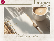 Virgo, habitos, rutinas, luna nueva