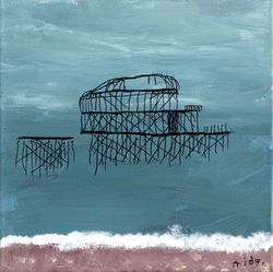Blue West Pier