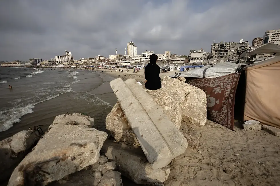 Gaza City last week. Saher Alghorra for The New York Times