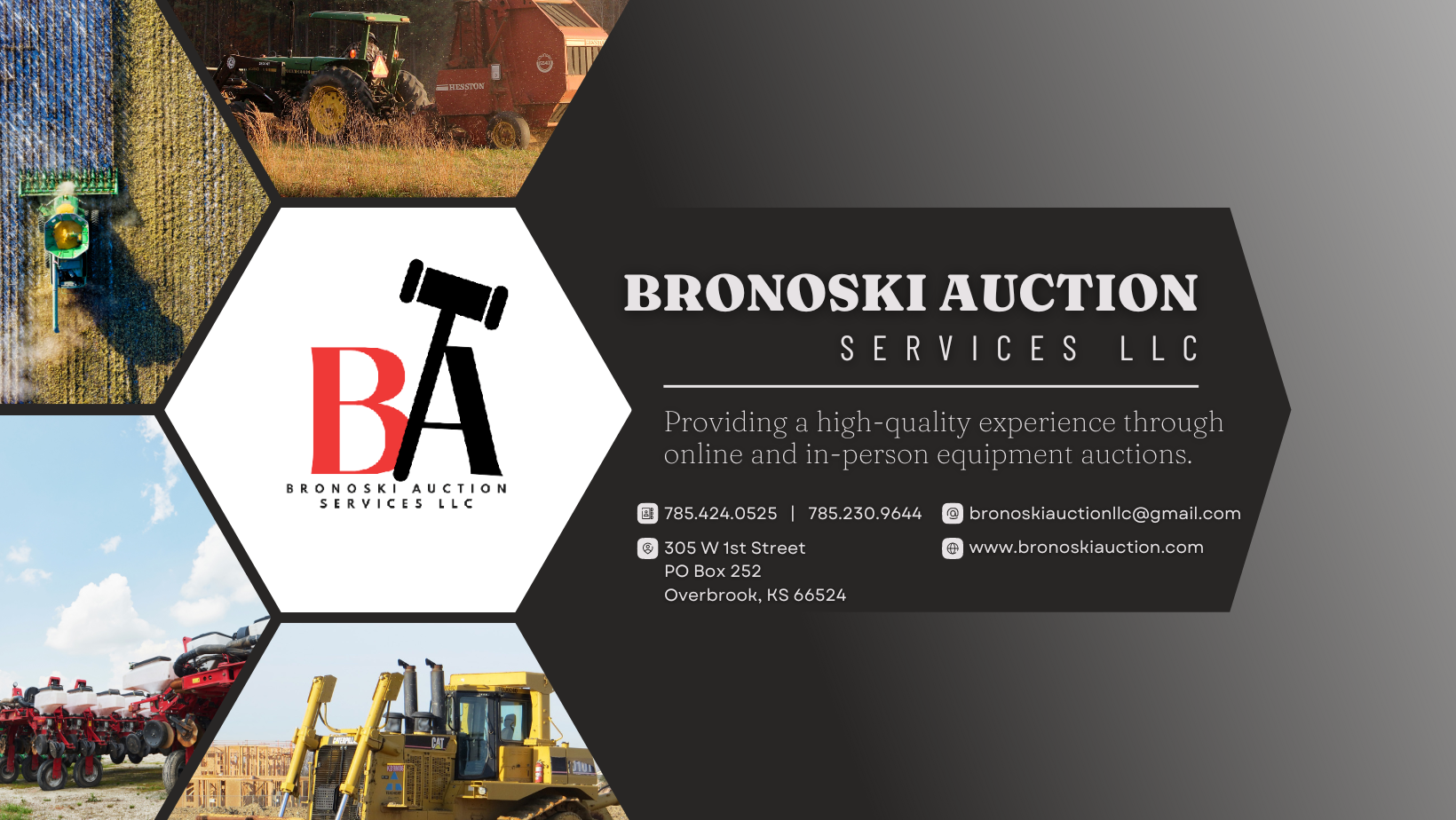 Auction Bronoski Auction Services Llc Overbrook