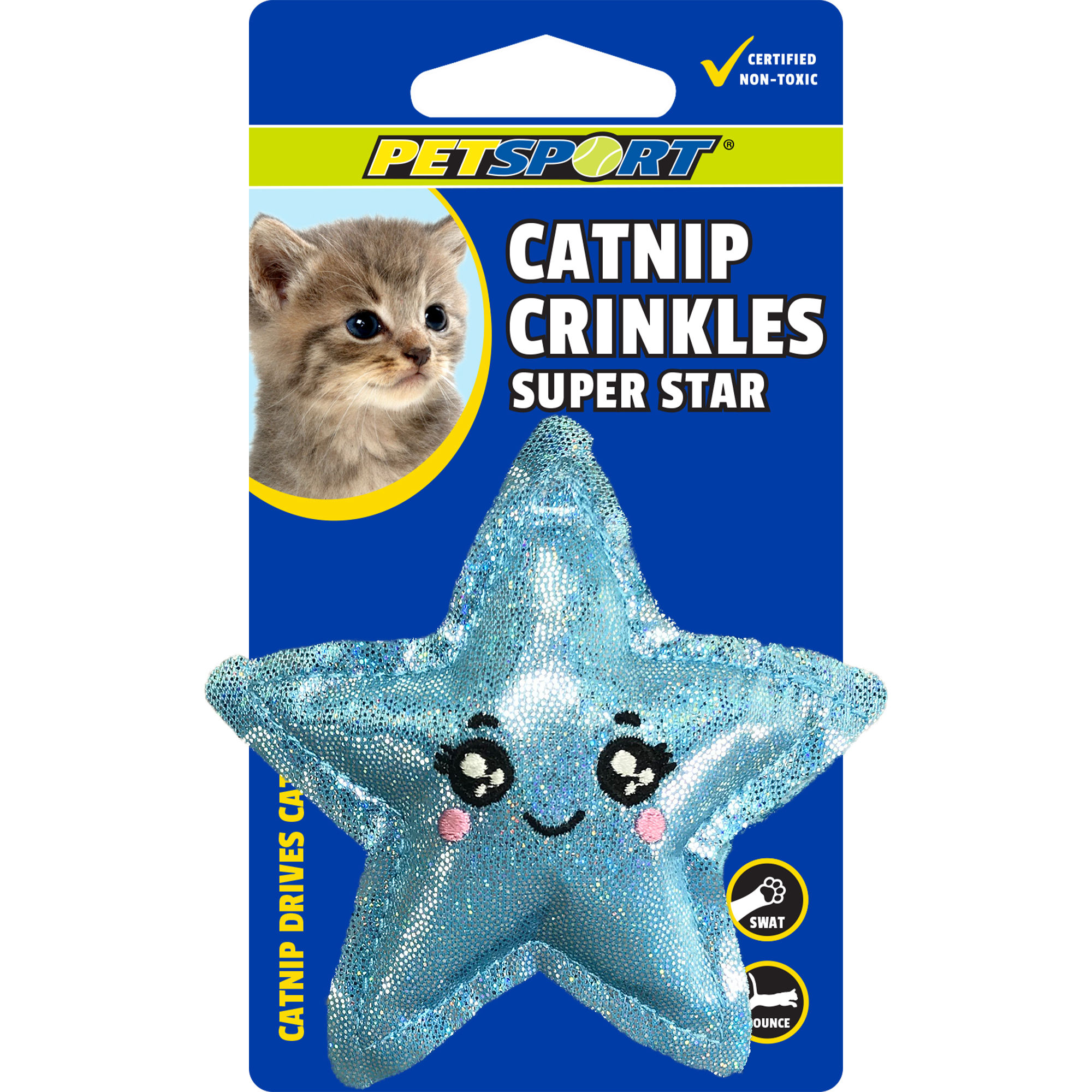 70132 Catnip Crinkles Super Star