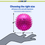 Thumbnail: 40045 Large Gorilla Spiky Ball 4" Assorted