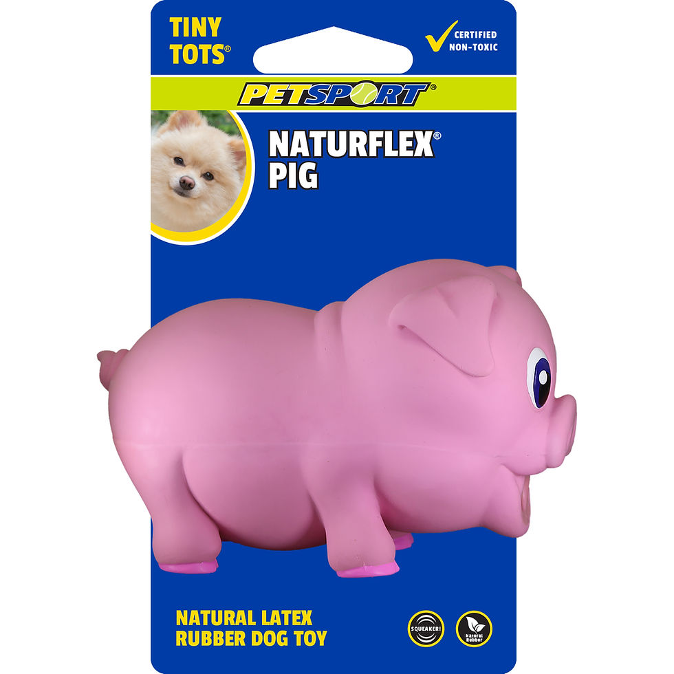 18010 Naturflex Tiny Tots Pig 3.5"