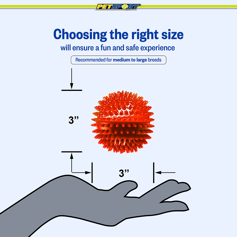 Thumbnail: 40043 Medium Gorilla Spiky Ball  2.8" Assorted