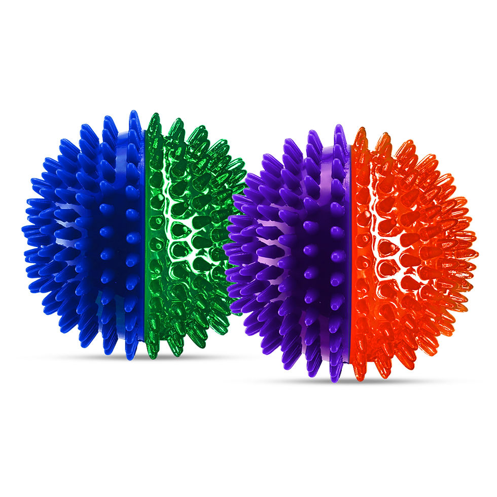 Medium Gorilla Spiky Ball 2.8-inch Assorted Colors