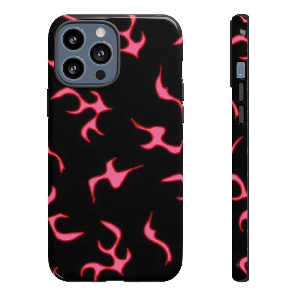 aesthetic bohemian fire style phone case