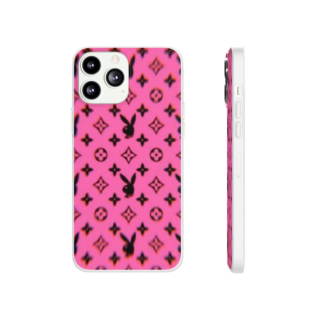 aesthetic louis vuitton pink vibe play boy phone case