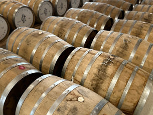 American oak casks, Distillerie des Cantons